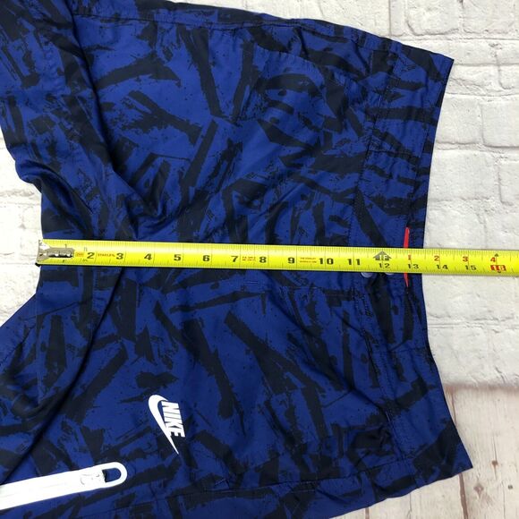 Nike Men Swimwear Swim Shorts Trunks Board Size Medium 30 Blue M189 -3 - Picture 6 of 16